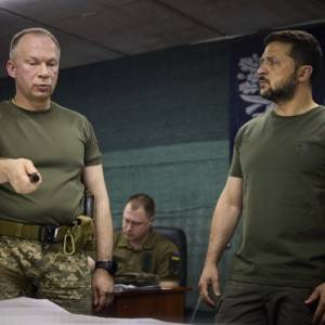 Сирський доповів Зеленському щодо Курщини