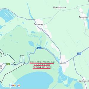 Очерет біля Маяк вже не горить