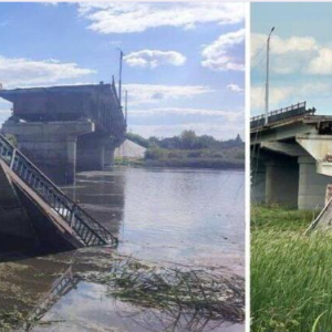 Вісті Курщини: російські воєнкори повідомляють про знищення третього й останнього мосту через річку Сейм