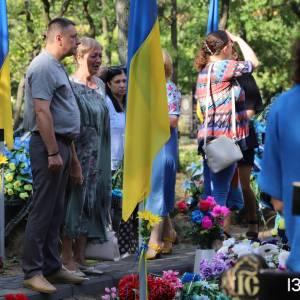 В Ізмаїлі 29 серпня, в День пам'яті Захисників України, які загинули в боротьбі за незалежність відбулось урочисте покладання квітів