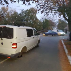 ДТП на перекрестке Горького и Коммерческой: повреждены два автомобиля