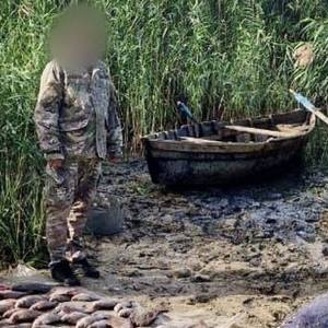 На озері Катлабуг піймали браконьєра з уловом на 200 тисяч гривень