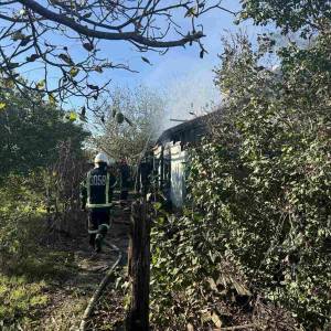 Ізмаїльські гвардійці допомогли рятувальникам ліквідувати пожежу у житловому будинку