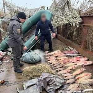 В Ізмаїльському районі викрили браконьєрів, які завдали державі збитків на пів мільйона гривень