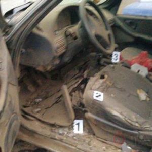 В Маяках взорвалось авто, погиб мужчина