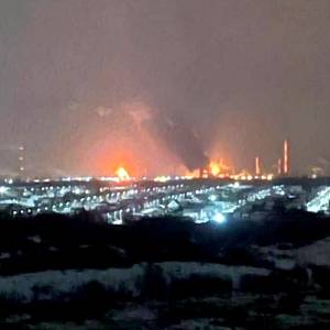 На росії горить черговий НПЗ