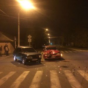 Ночью в Измаиле на Белгород-Днестровской произошло ДТП (ФОТО)