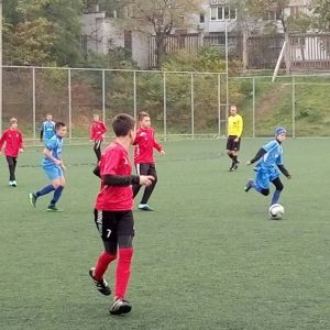 Измаильские юные футболисты в Николаеве