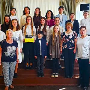 В музичній школі ім. М.Чембержі відбувся великий звітний концерт вокально-хорового і фортепіанного відділів «Україно, ми твоє майбутнє!»