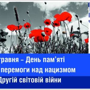 Вітання міського голови Андрія Абрамченка з Днем пам'яті та перемоги над нацизмом