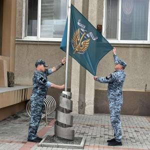 В Ізмаїлі урочисто піднято Прапор Морської піхоти Військово-Морських Сил Збройних Сил України з нагоди Дня морської піхоти України.