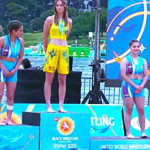 Вихованка відділення вільної боротьби Ізмаїльської ДЮСШ Ірина Бухтіна перемогла всіх своїх суперниць і стала чемпіонкою Європи!