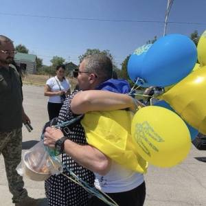 В Ізмаїлі зустріли з полону захисника Валерія Волошина