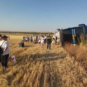 У Румунії перекинувся автобус з 55 українцями