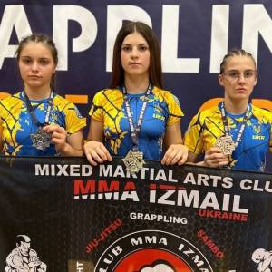 Спортсменки з Ізмаїлу вибороли 6 медалей на чемпіонаті Європи з грепплінгу