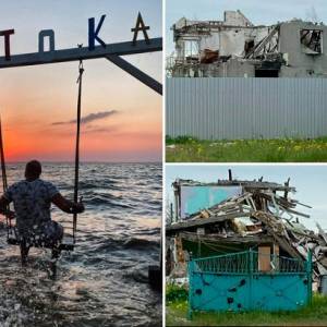 Курортна Затока майже вщент розбита: пляжі закриті, а пансіонати намагаються вижити