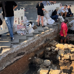 Розкопки в центрі Одеси: залишки фортеці на Приморському бульварі можуть накрити склом