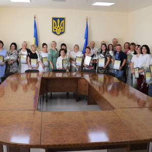 На урочистої церемонії нагородження працівників медичної галузі міста