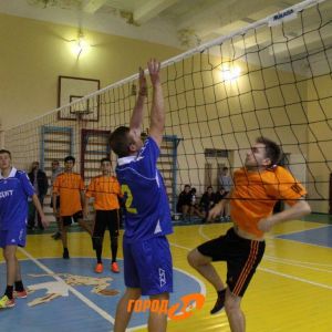 В Измаиле студенты играли в волейбол