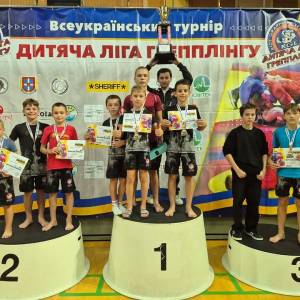 На фіналі всеукраїнського турніру «Дитяча ліга Греплінгу»