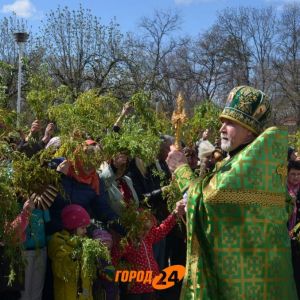 Измаильчане празднуют Вербное Воскресенье (фото)