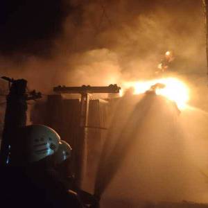 Ізмаїльські гвардійці допомогли підрозділам ДСНС у ліквідації пожежі, спричинених атаками БпЛА