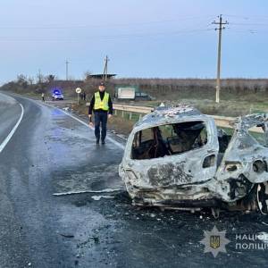 У поліції розповіли подробиці трагічної ДТП на трасі Одеса-Рені, внаслідок якої загинули троє людей