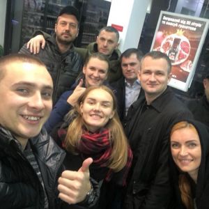 Активист Стерненко вышел из СИЗО и снова едет митинговать