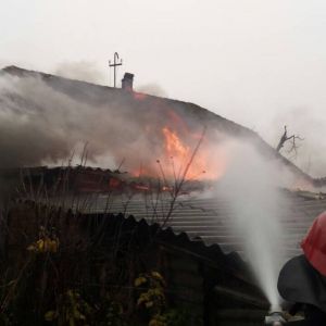 В Измаиле спасатели ликвидировали пожар в частном доме (ФОТО)
