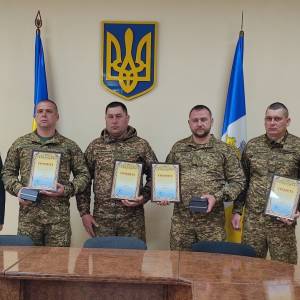 В Ізмаїлі привітали нацгвардійців