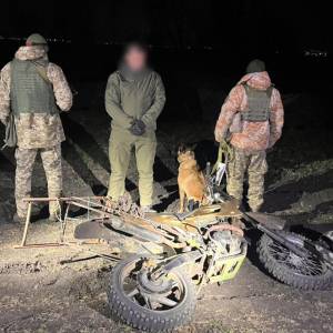 В Одеській області мотоцикліст намагався перетнути державний кордон