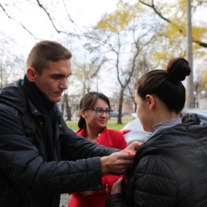 В Измаиле прошла акция "Вместе выбираем жизнь!" ко Дню борьбы со СПИДом (ФОТО)