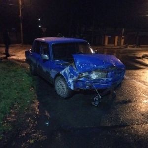 Измаил: на Пушкина столкнулись "Opel и ВАЗ" ()ФОТО