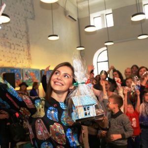 В Одессе прошел первый в мире Чемпионат по строительству пряничных домиков (ВИДЕО)