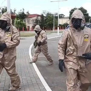 Ізмаїльські гвардійці взяли участь у штабному тренуванні з реагування на хімічну небезпеку на Одещині