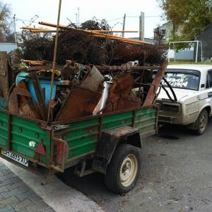 Болградские правоохранители выявили незаконного скупщика металлолома