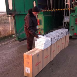 В пункте пропуска «Рени» было обнаружено более 5 тысяч пачек контрабандных сигарет