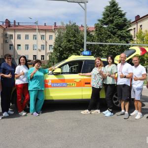 Ізмаїльська міська центральна лікарня отримала нову автівку від благодійників