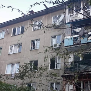 На Одещині внаслідок атаки рф постраждали три п'ятиповерхівки, дві людини поранені