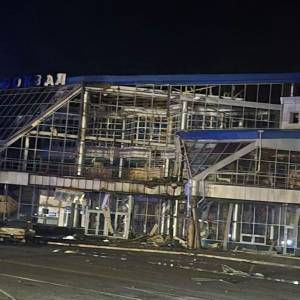 Масована атака на Одещину, є постраждалий: у Роздільній пошкоджено вокзал, в деяких районах немає світла