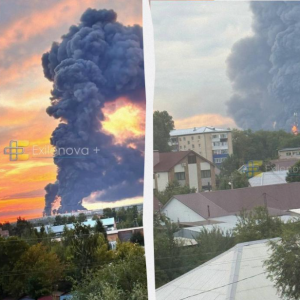Українські дрони вперше "рознесли" хаб Ozon у Росії: вирує пожежа