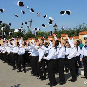 В Ізмаїлі відбулася урочиста посвята в курсанти Національного університету «Одеська морська академія»