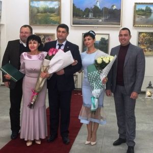 Создательница Измаильской картинной галереи  и ТВ Измаил отмечает юбилейный День Рождения (ФОТО, ВИДЕО)