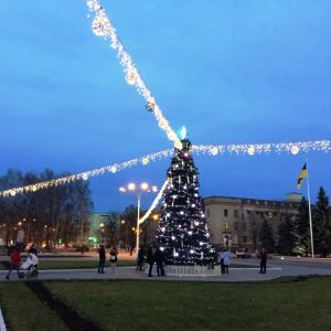 В Измаиле включили главную елку города (ФОТО, ВИДЕО)