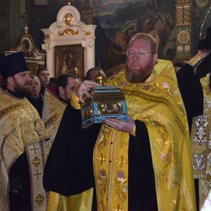 В Измаил доставлен ковчег с мощами святителя Николая Чудотворца (ФОТО)