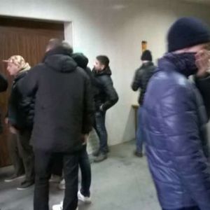 Нацкорпус сорвал в Киеве съезд украинского комсомола