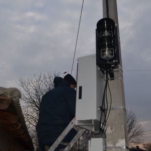 В Измаиле ведется строительство нового светофорного узла (ФОТО)