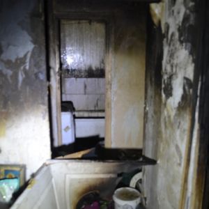 В ночном пожаре на поселке Котовского погибли два человека