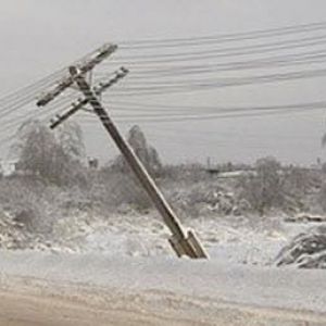 В Измаильском районе уже сутки без электричества - 11 сел, повалено порядка 50 опор ЛЭП