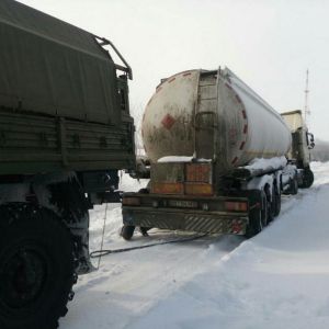 В Одесской области ликвидируют затор из 50 машин (ФОТО)